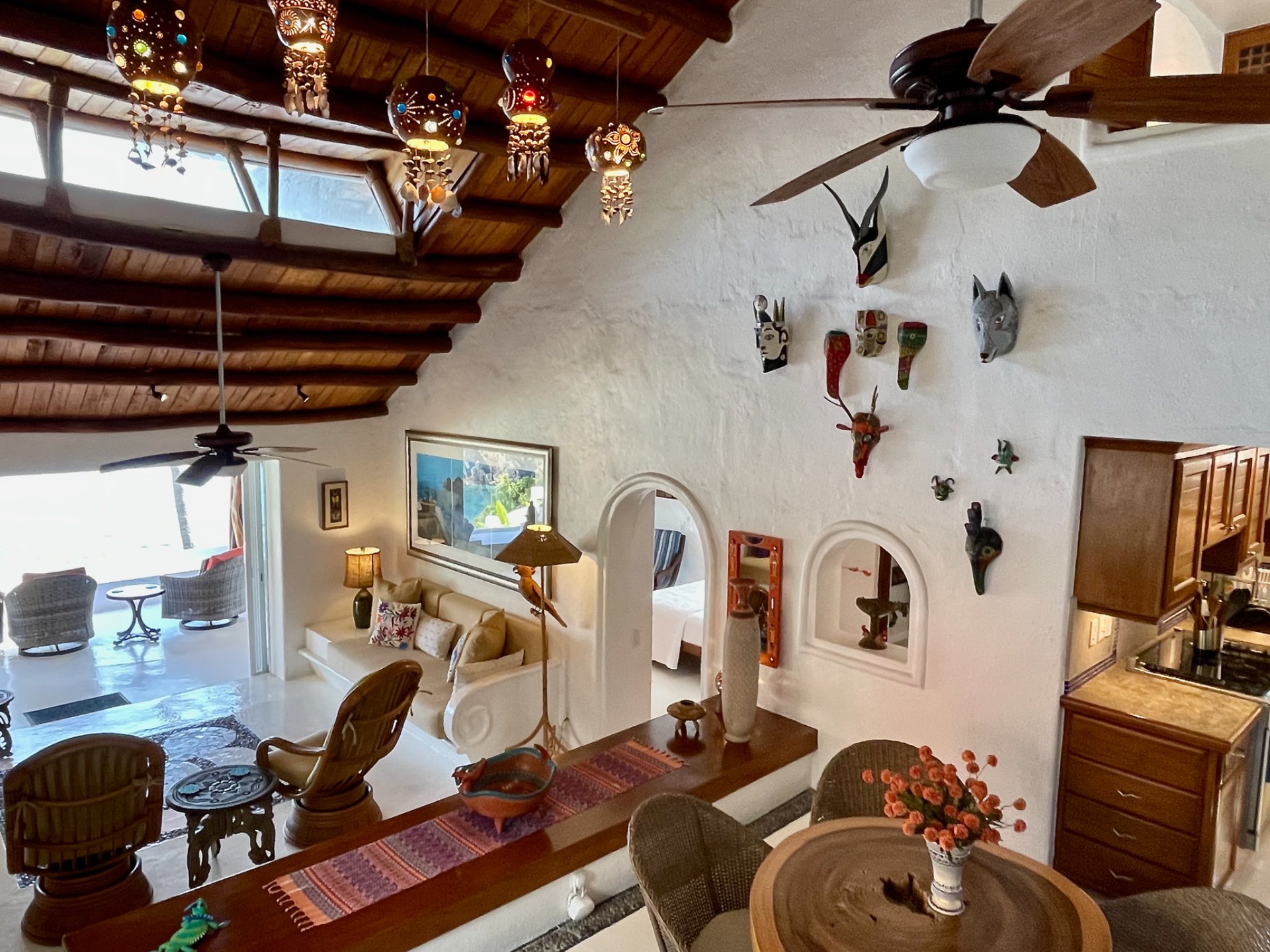 Cathedral Ceiling Living Room