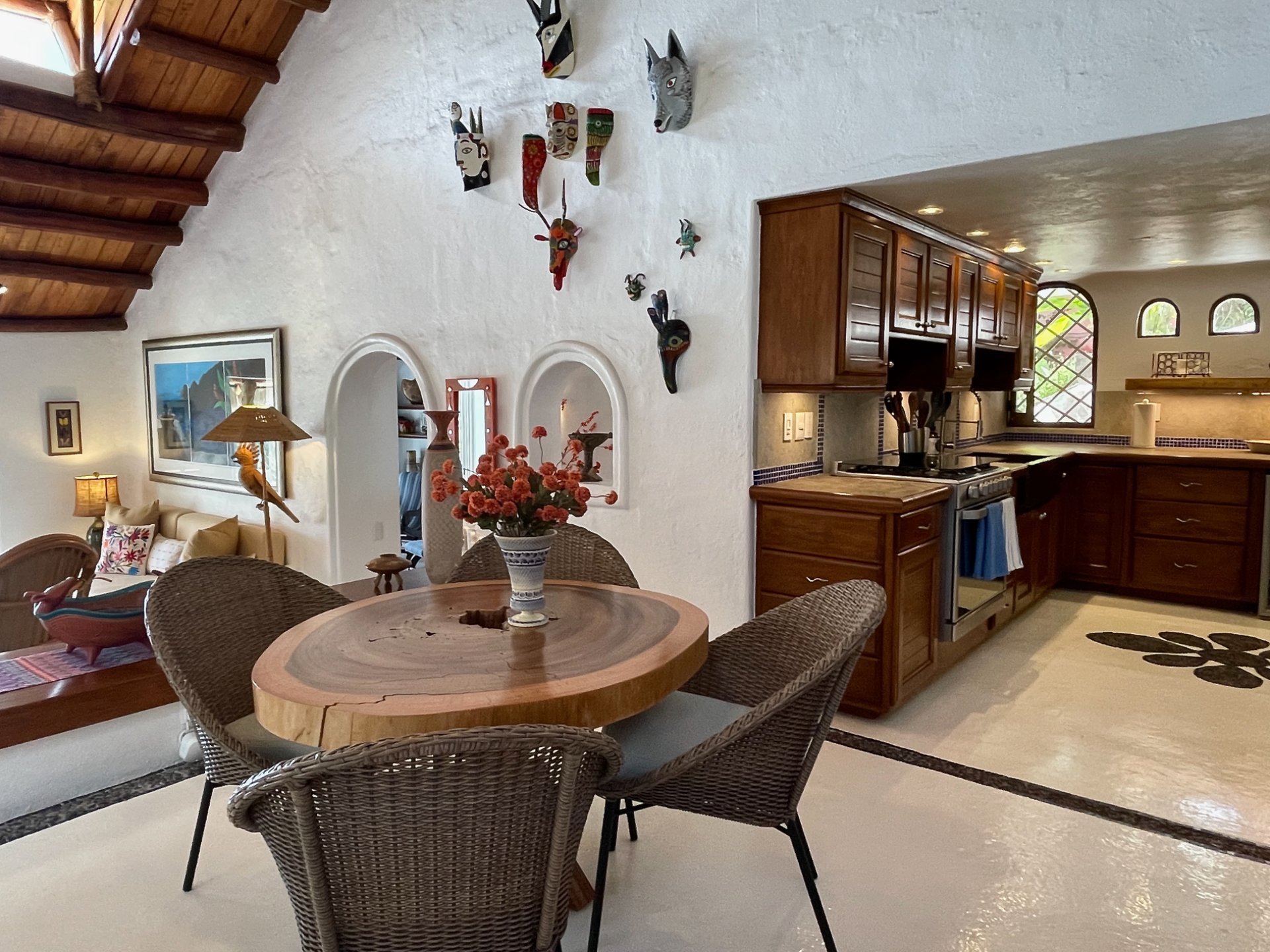 Indoor Dining with Ocean View